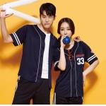 블랙 야구반티 [ 상의 ] - [ BTC-7523 ] M