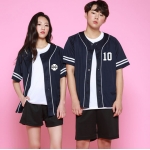 네이비 야구반티 [ 상의 ] - [ BTC-7520 ] M