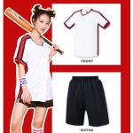 화이트 야구반티 [ 상의 ] - [ BTC-8532 ] M