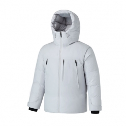 하프패딩 모자일체형 [ MC-연그레이 ]