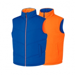 아동양면 패딩조끼  [ MC-블루/오렌지 ]