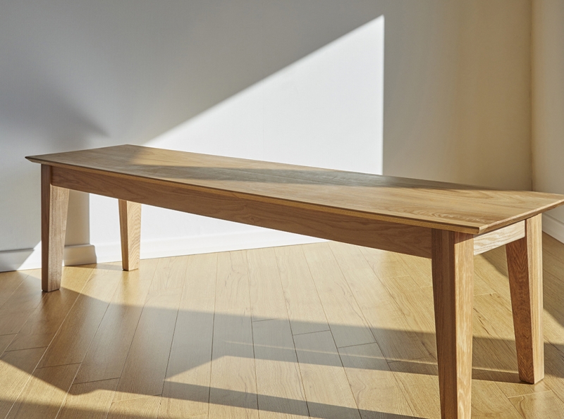 urbanworks modern oak bench