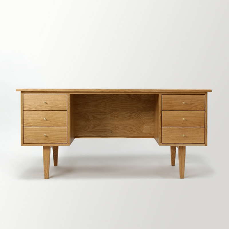 urbanworks modern 6 drawer desk