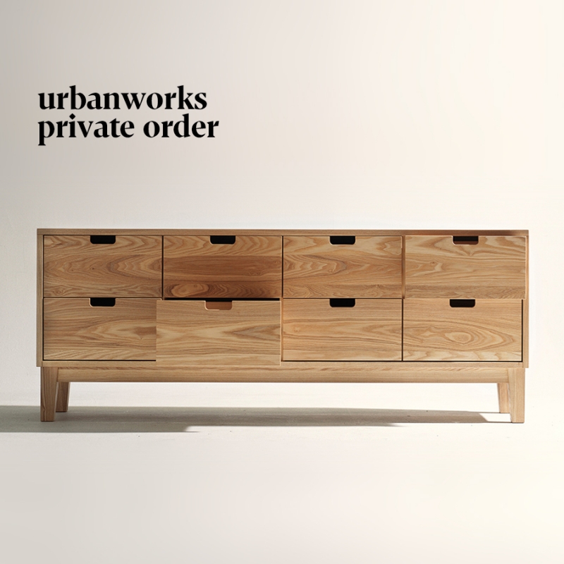 JeongMinae oak console