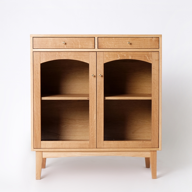 urbanworks arch door oak cabinet