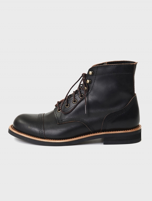 WORK BOOTS BLACK</BR> [Collab. with HEYSTE]