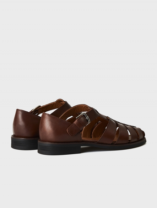 VICTOR BROWN<BR/>[ANNONAY BURNISH CALF]