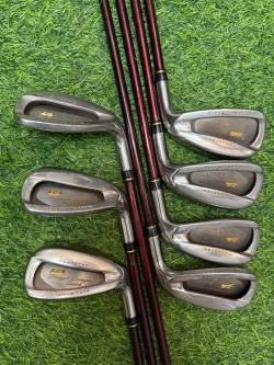 중고 다이와 G3 지쓰리 로얄콤프골드 여성아이언