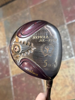 중고 다이와 로얄SL-100 여성우드 5번19.5도