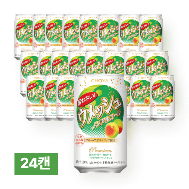 초야 요와나이 우메슈 24캔 (무알콜 매실사케)