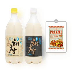 해창막걸리 9도 900ml & 12도 900ml (프레첼 사은품 증정)