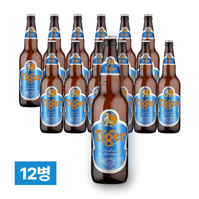 타이거맥주 640ml 12병 (1박스)