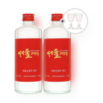 서울고량주 레드 35도 375ml 2병 + 고량주 전용잔 세트