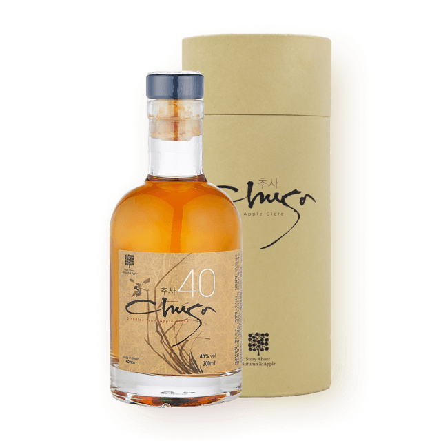 추사 40도 200ml (오크통 숙성 사과 증류주) 대표이미지