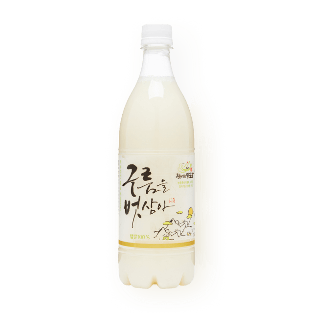 구름을 벗삼아 막걸리 6.5도 750ml (쌀막걸리) 대표이미지
