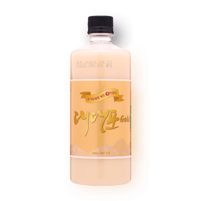 대대포 골드 생막걸리 9도 600ml 대표이미지