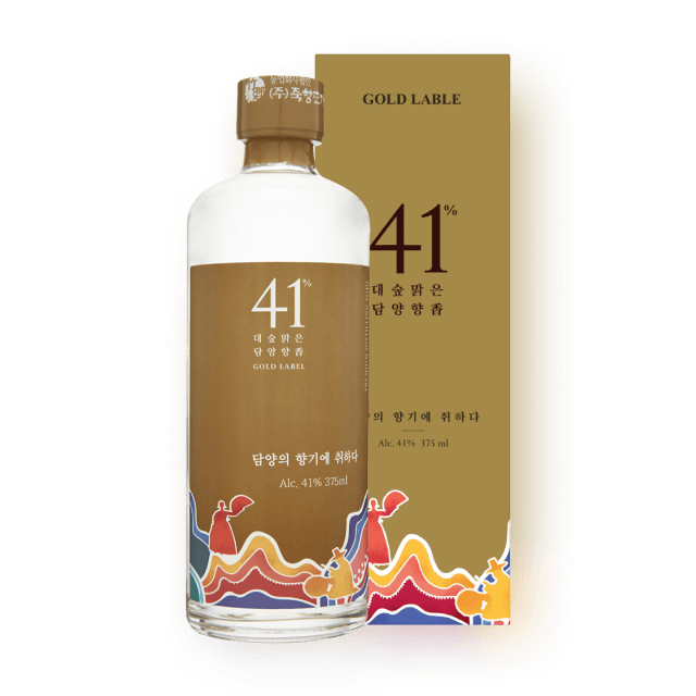 대숲맑은 담양향 골드라벨 골드라벨 41도 375ml (5년 숙성)