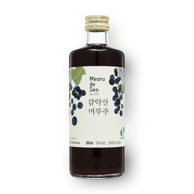 감악산 머루주 12도 360ml (머루와인)
