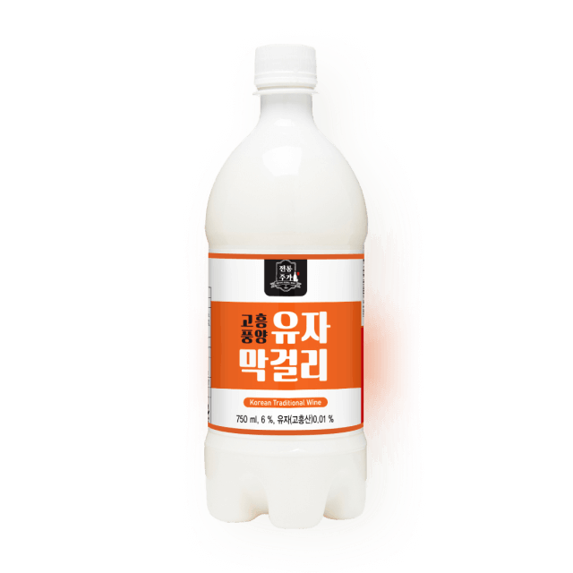 고흥 유자 막걸리 6도 750ml