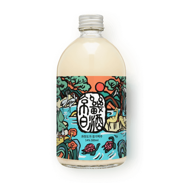 경기백주 14도 500ml (무감미료)