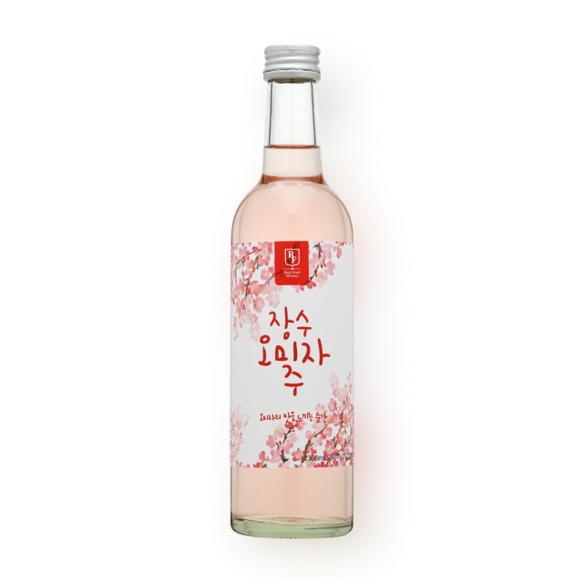 장수 오미자주 16.5도 360ml 대표이미지