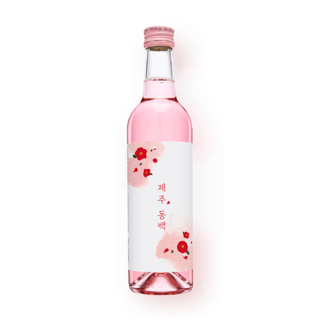 제주 동백 14도 375ml (동백꽃 전통주)