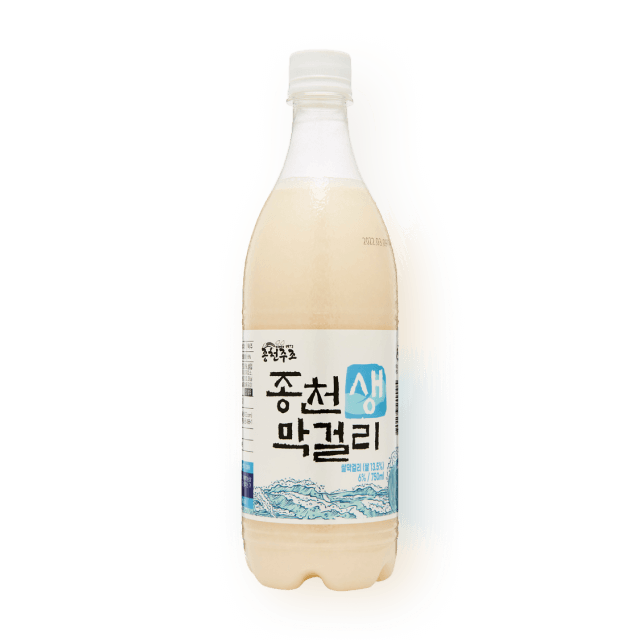 종천 생막걸리 6도 750ml 대표이미지