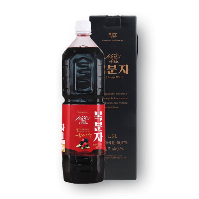 선운산의아침 13도 1,500ml (대용량 복분자주) 대표이미지