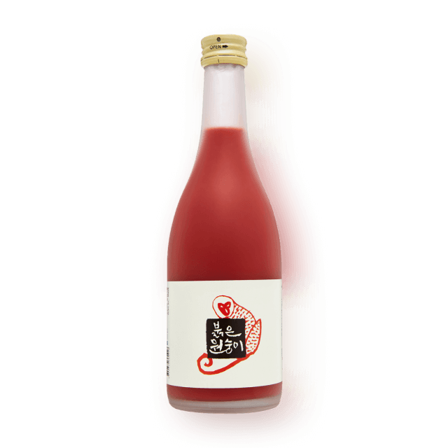 붉은원숭이 10.8도 375ml (로제막걸리)