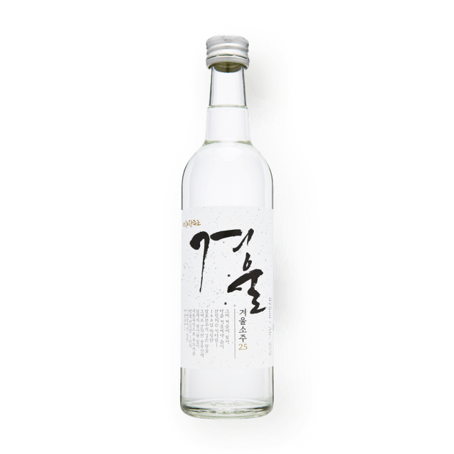 겨울소주 25도 375ml (180일 저온 숙성) 대표이미지