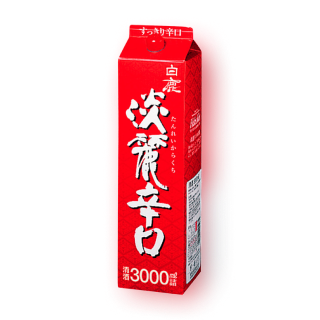 하쿠시카 탄레이 카라쿠치 팩 3,000ml (대용량 팩 사케)