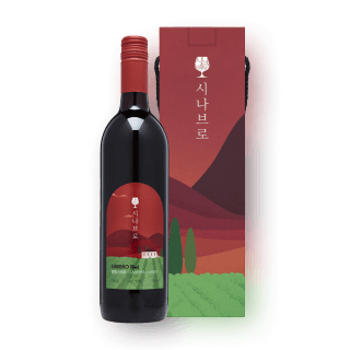 시나브로 레드 스위트 와인 12도 750ml
