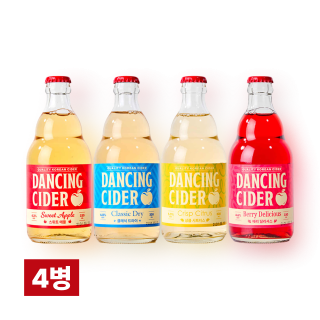 댄싱사이더 330ml 4종