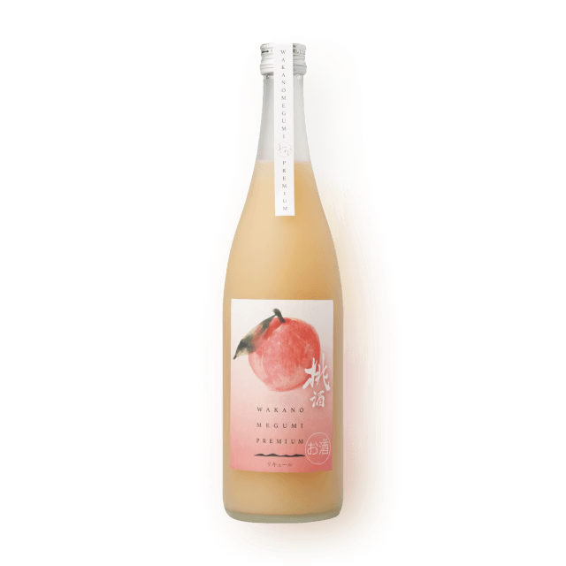 [세금포함] 와카노메구미 프리미엄 복숭아사케 720ml