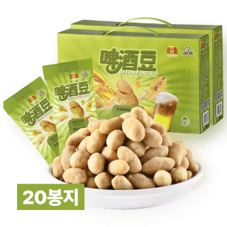 칭따오 맥주 땅콩 와사비맛 25g 20봉