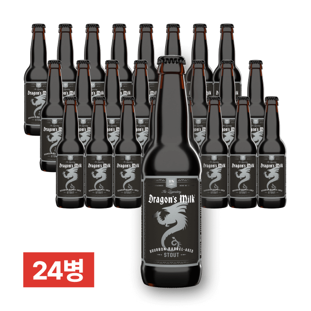 드래곤스 밀크 355ml 24병 (1박스)