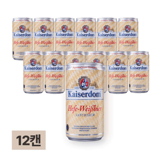 카이저돔 헤페바이스 250ml 12캔 (1박스)