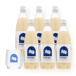 [추천] 살맛나네 8.0(삼양주 생막걸리) 6병 (살맛나네 전용잔 증정)