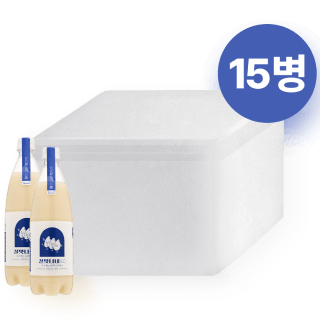 [추천] 살맛나네 8.0(삼양주 생막걸리) 15병 (캠핑 추천)