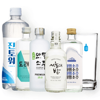 한여름 밤의 하이볼세트 (하이볼잔, 토닉워터 증정)