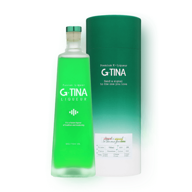 G TINA 지 티나 750ml (청포도맛 칵테일)