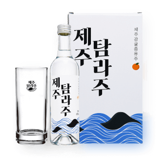 제주 탐라주 하이볼 잔세트 20도 375ml (본품+전용잔)