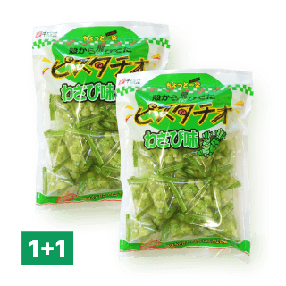 센나리도 그린스낵 피스타치오 와사비 1+1 215g * 2