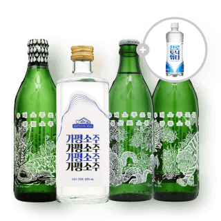 우리소주 25도 세트 (토닉증정, 가평, 당진, 강릉, 성산포)
