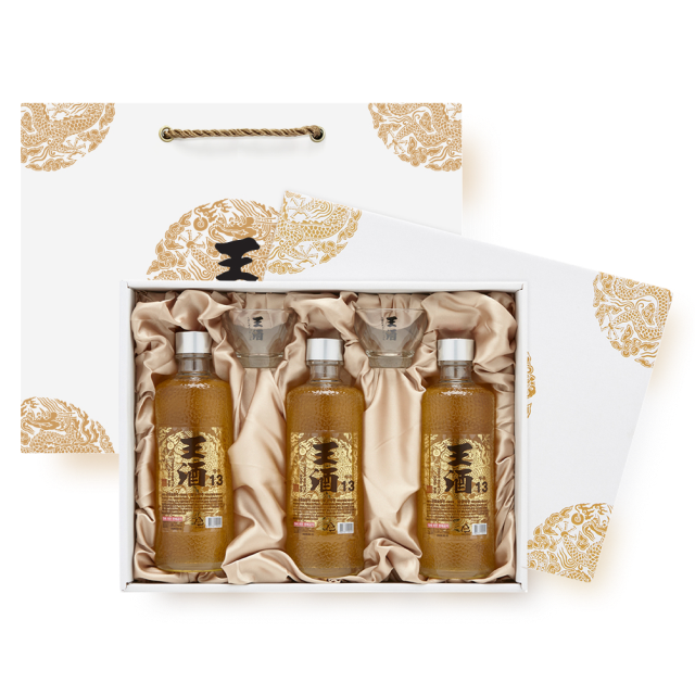 궁중술 왕주 13도 약주 선물세트 375ml x 3병