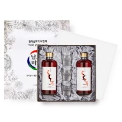 진도 홍주 40도 선물세트 375ml x 2병