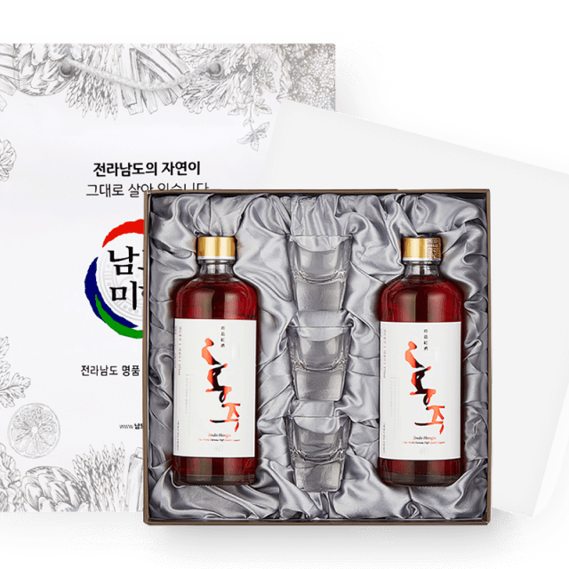 진도 홍주 40도 선물세트 375ml x 2병 전국 가격비교 최저가 술