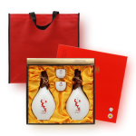 진도 홍주 루비콘 도자기세트 40도 500ml x 2병