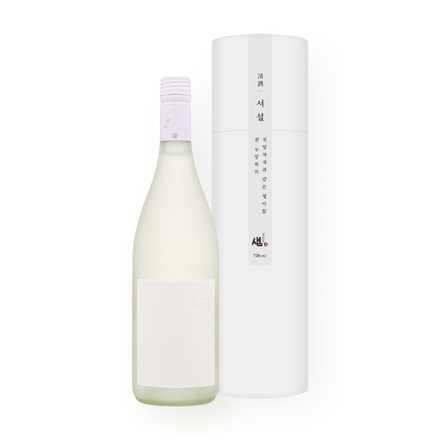 서설 지관통 세트 13도 720ml (청주) 대표이미지