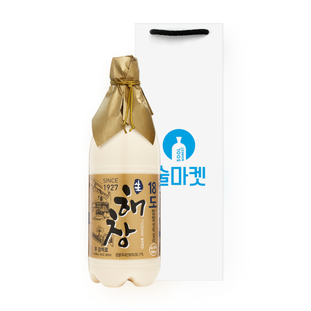 [한정수량] 해창막걸리 프리미엄 18도 900ml 대표이미지